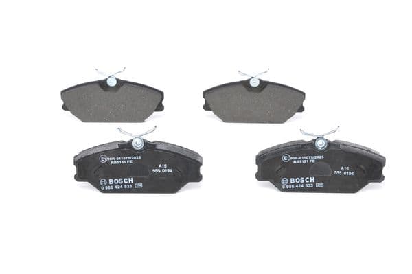 Bosch BP2684 Diskli fren balatası seti; ön 1