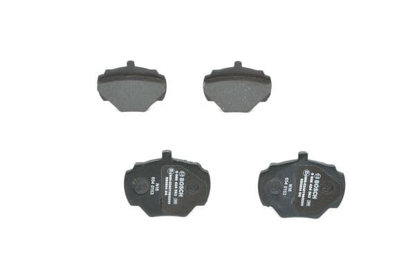 Bosch BP310 Diskli fren balatası seti; arka küçük görsel 3
