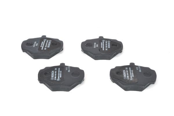 Bosch BP310 Diskli fren balatası seti; arka küçük görsel 6