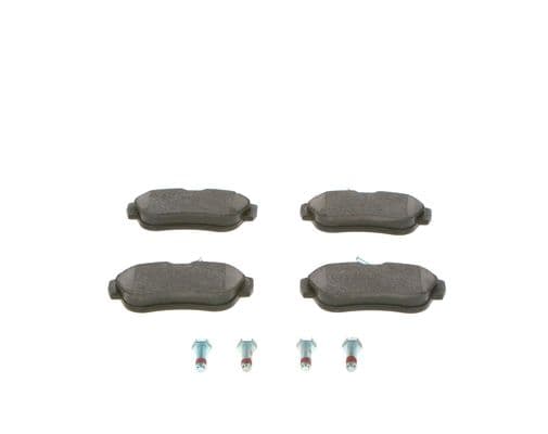 Bosch BP2457 Diskli fren balatası seti; arka küçük görsel 5