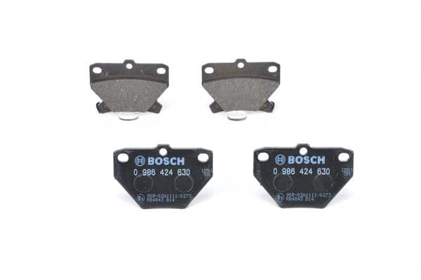 Bosch BP350 Diskli fren balatası seti; arka küçük görsel 3