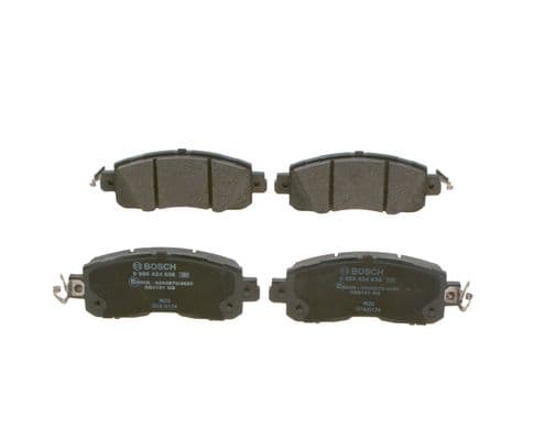 Bosch BP2438 Diskli fren balatası seti; ön küçük görsel 3