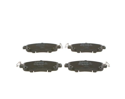 Bosch BP2438 Diskli fren balatası seti; ön küçük görsel 6