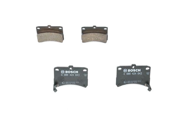 Bosch BP360 Diskli fren balatası seti; ön 1