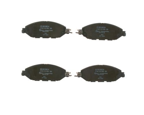 Bosch BP2439 Diskli fren balatası seti; ön küçük görsel 6