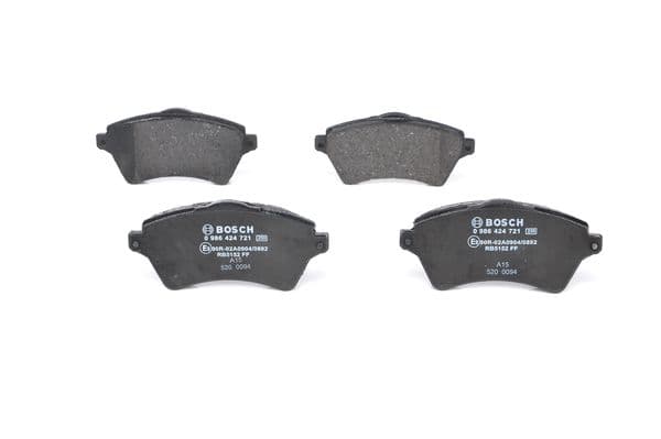 Bosch BP432 Diskli fren balatası seti; ön 1
