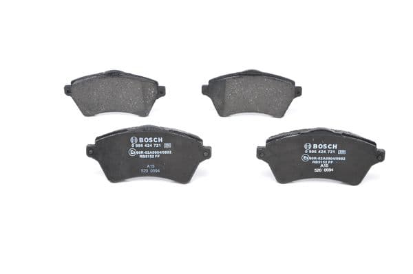 Bosch BP432 Diskli fren balatası seti; ön küçük görsel 3