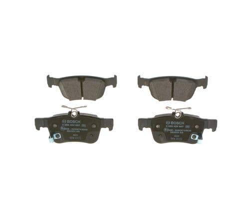 Bosch BP2420 Diskli fren balatası seti; arka 1