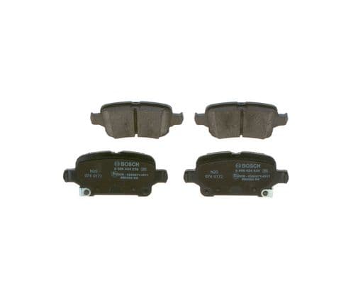 Bosch BP2458 Diskli fren balatası seti; arka 1