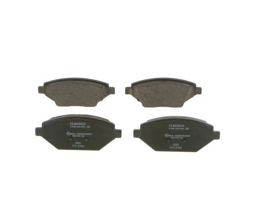 Bosch BP2466 Diskli fren balatası seti; ön küçük görsel 3