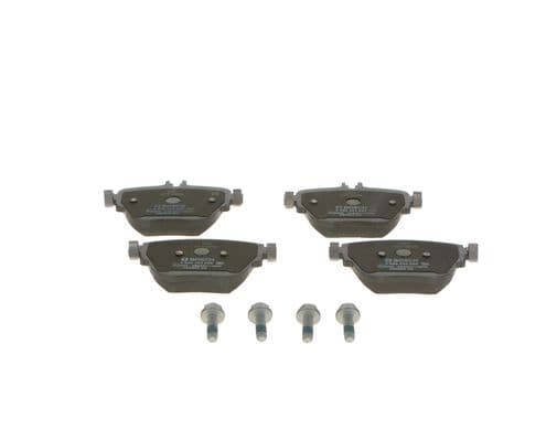 Bosch BP2481 Diskli fren balatası seti; arka küçük görsel 6