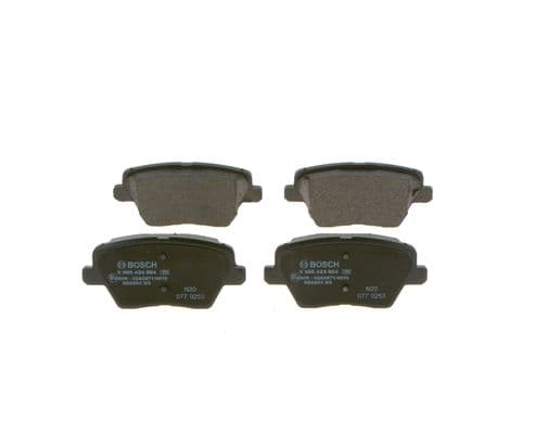 Bosch BP2487 Diskli fren balatası seti; arka küçük görsel 3
