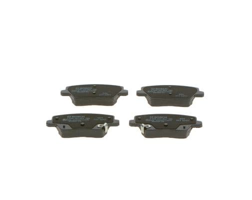 Bosch BP2487 Diskli fren balatası seti; arka küçük görsel 6