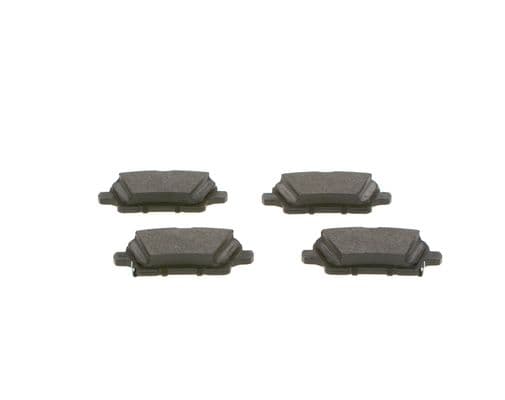 Bosch BP2495 Diskli fren balatası seti; arka küçük görsel 5