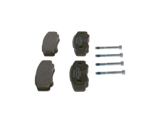 Bosch BP2499 Diskli fren balatası seti; arka küçük görsel 4