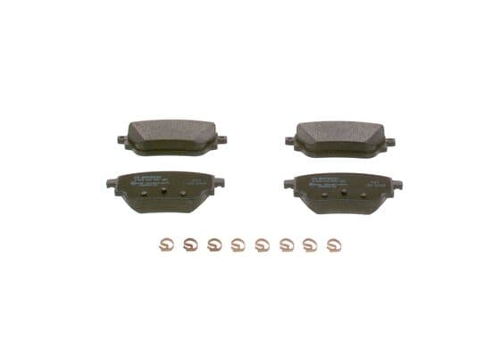 Bosch BP2518 Diskli fren balatası seti; arka 1