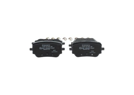 Bosch BP2519 Diskli fren balatası seti; arka küçük görsel 3
