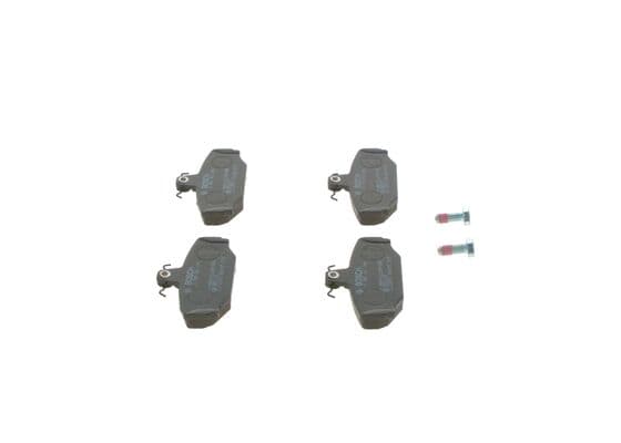 Bosch BP561 Diskli fren balatası seti; arka küçük görsel 4