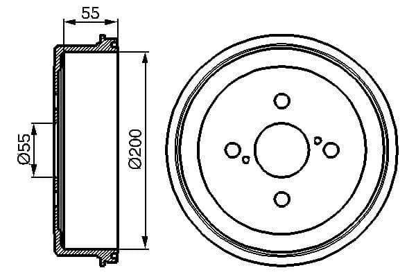 Bosch DB165 Fren tamburu küçük görsel 5