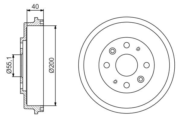 Bosch DB262 Fren tamburu küçük görsel 5