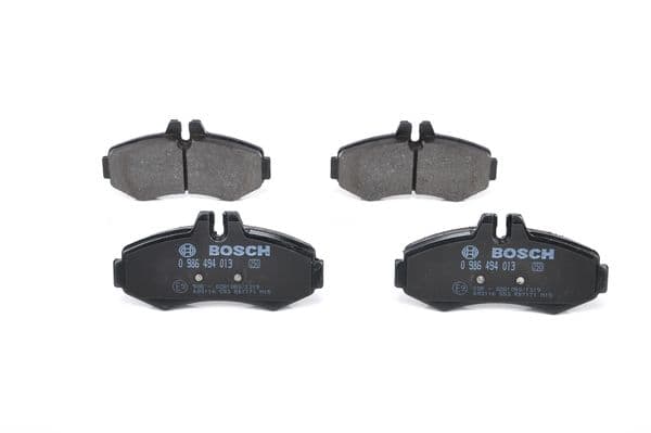 Bosch BP245 Diskli fren balatası seti; ön küçük görsel 3