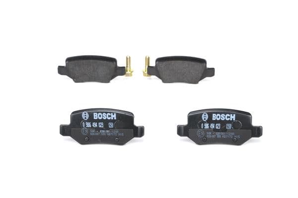 Bosch BP278 Diskli fren balatası seti; arka küçük görsel 3