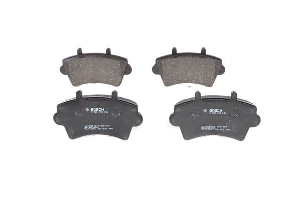 Bosch BP343 Diskli fren balatası seti; ön küçük görsel 3