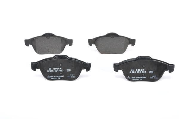 Bosch BP347 Diskli fren balatası seti; ön küçük görsel 3