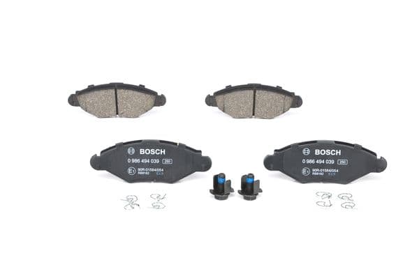 Bosch BP376 Diskli fren balatası seti; ön 1
