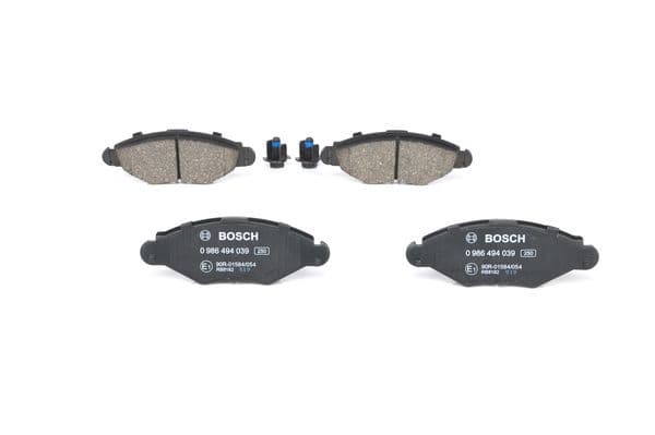 Bosch BP376 Diskli fren balatası seti; ön küçük görsel 3