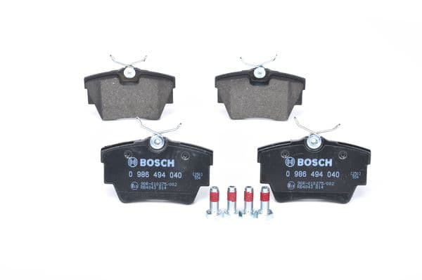 Bosch BP378 Diskli fren balatası seti; arka 1