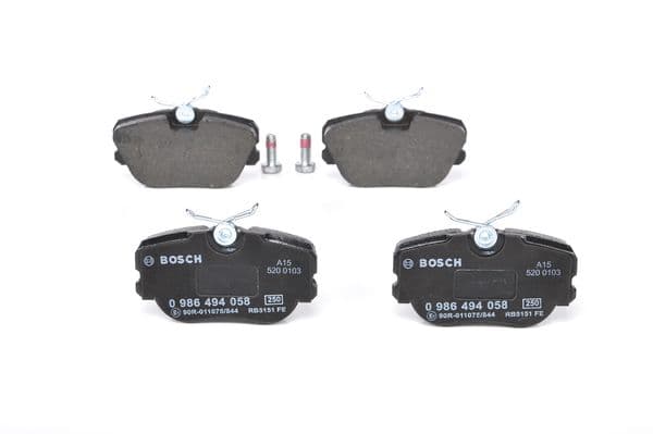 Bosch BP770 Diskli fren balatası seti; ön küçük görsel 3
