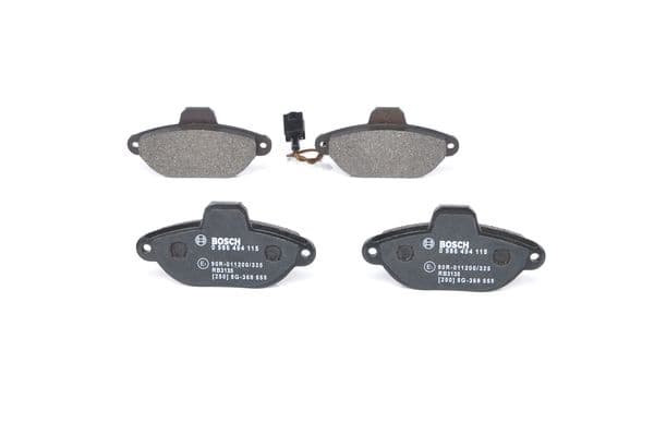Bosch BP1025 Diskli fren balatası seti; ön küçük görsel 3