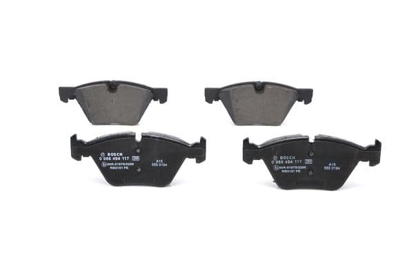 Bosch BP1027 Diskli fren balatası seti; ön küçük görsel 3
