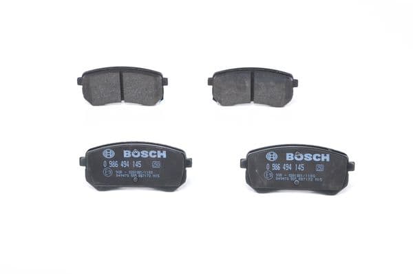Bosch BP1056 Diskli fren balatası seti; arka küçük görsel 3