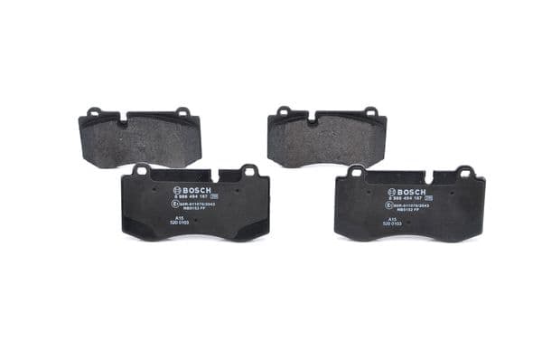 Bosch BP1078 Diskli fren balatası seti; ön küçük görsel 3