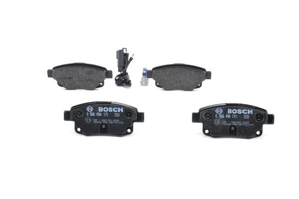 Bosch BP1082 Diskli fren balatası seti; arka küçük görsel 3