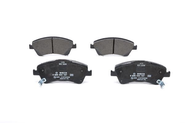 Bosch BP1134 Diskli fren balatası seti; ön 1