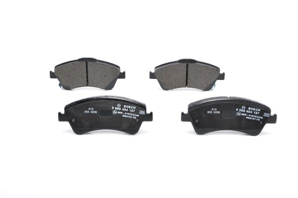 Bosch BP1134 Diskli fren balatası seti; ön küçük görsel 3