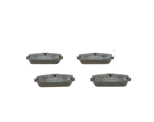 Bosch BP1136 Diskli fren balatası seti; arka küçük görsel 6