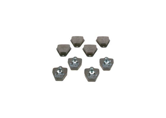 Bosch BP1151 Diskli fren balatası seti; ön 1