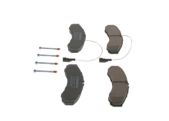 Bosch BP1117 Diskli fren balatası seti; arka küçük görsel 2