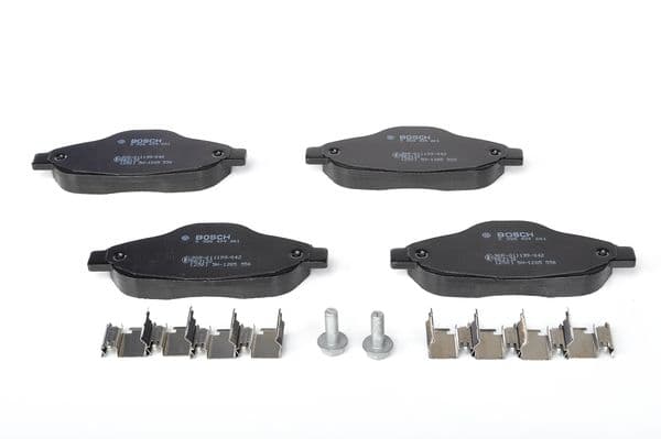 Bosch BP1173 Diskli fren balatası seti; ön küçük görsel 6