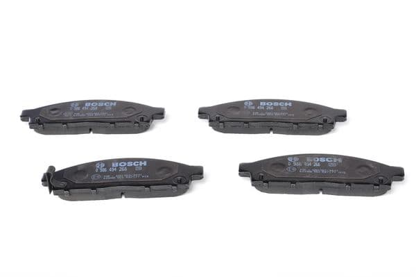 Bosch BP1180 Diskli fren balatası seti; ön küçük görsel 6