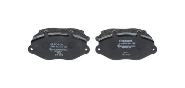 Bosch BP1199 Diskli fren balatası seti; ön küçük görsel 3