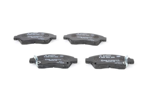 Bosch BP1234 Diskli fren balatası seti; ön küçük görsel 6
