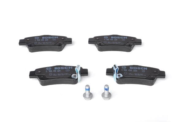 Bosch BP1219 Diskli fren balatası seti; arka küçük görsel 6