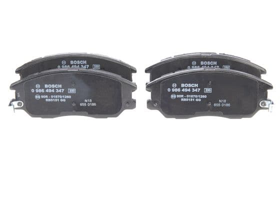 Bosch BP1255 Diskli fren balatası seti; ön 1