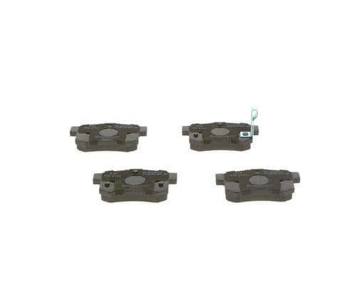 Bosch BP1266 Diskli fren balatası seti; arka küçük görsel 6
