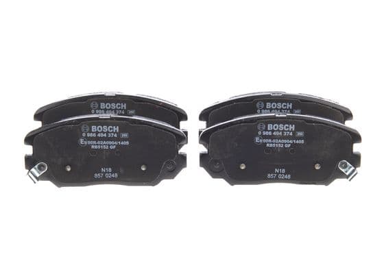 Bosch BP1282 Diskli fren balatası seti; ön 1